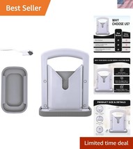 Effortless Stainless Steel Bagel Cutter with Anti-Slip Base for Perfect ... - $45.00