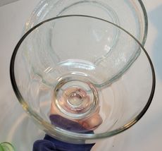 Clear Glass Cheese & Cracker or Dessert Plate & Dome Lid image 6