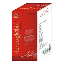 Natural Blood Enhancer Supplements Increase Hemoglobin 50 Pills Herboglobin Caps - £23.35 GBP