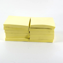 12 UNIVERSAL Recycled Sticky Notes 1 3/8 x 1 7/8 Yellow 100-Sheet 1200 sheets - £7.14 GBP