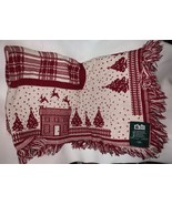 Goodwin Weavers Reversible 100% Cotton Woven Tapestry Christmas Tree Skirt - $371.16 MXN