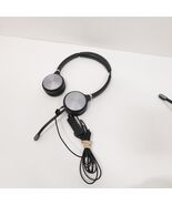 Yealink Uh36 USB/3.5mm Wired Dual Headset Black Silver (WORKS) (4748A) - $264.36 MXN