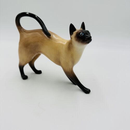 Primary image for Royal Doulton Animals Siamese Cat Standing HN2660 England Porcelain Figurine 5”