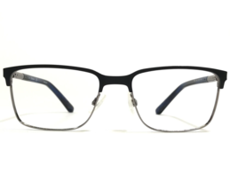 Dragon Eyeglasses Frames DR2015 002 Black Blue Silver Square Full Rim 57-19-150 - £32.71 GBP
