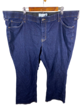 Sonoma Size 24W Jeans Dark Wash Denim Bootcut Womens Stretch Fit Waistband - £36.51 GBP