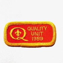 1989 Vintage Quality Unit Scout Patch - $8.90