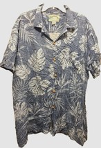Men&#39;s Vintage Hawaiian 1990&#39;S Shirt SZ L 100% Rayon Paradise Found - $22.44