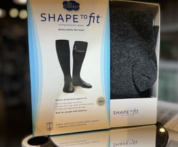 Dr. Comfort Shape to Fit Wool Dress Socks For Men 10-15 mmHg (SIZES) Cha... - $18.00