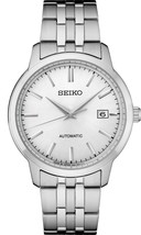 Seiko Essentials Silver tone Mens Watch SRPH85 - £198.32 GBP