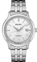 Seiko Essentials Silver tone Mens Watch SRPH85 - £188.65 GBP