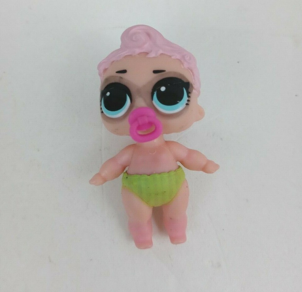 LOL Surprise Doll Lil Royal Highney Baby Lil Sis W/ Pacifier Color Chang... - $14.84