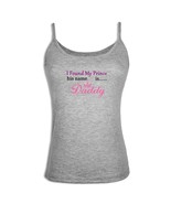 I Found My Prince His Name is Daddy Womens Girls Singlet Camisole Tank T... - £9.79 GBP