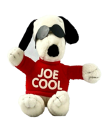 Peanuts Vintage Joe Cool Plush 10 Inch Stuffed Snoopy Dog Applause 1990 HTF - €6,63 EUR