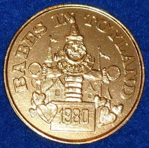 Walt Disney Babes In Toyland New Orl EAN S Mardi Gras Doubloon Annette Funicello - £3.90 GBP