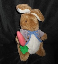 11&quot; Vintage Eden Peter Rabbit Bunny Beatrix Potter Stuffed Animal Plush Warne - £18.98 GBP