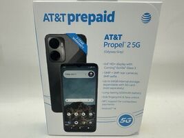 AT&amp;T Prepaid Propel 2 5G, 6.6&quot; HD+/13MP/64GB/NFC, Gorilla Glass 3, Gray ... - $815.81 MXN