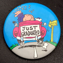 Ziggy Just Married Pin Button Pinback Vintage American Greetings - £10.03 GBP