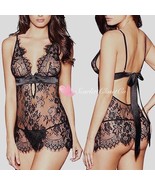 Two- Piece Floral Lace Lingerie Set - $19.60