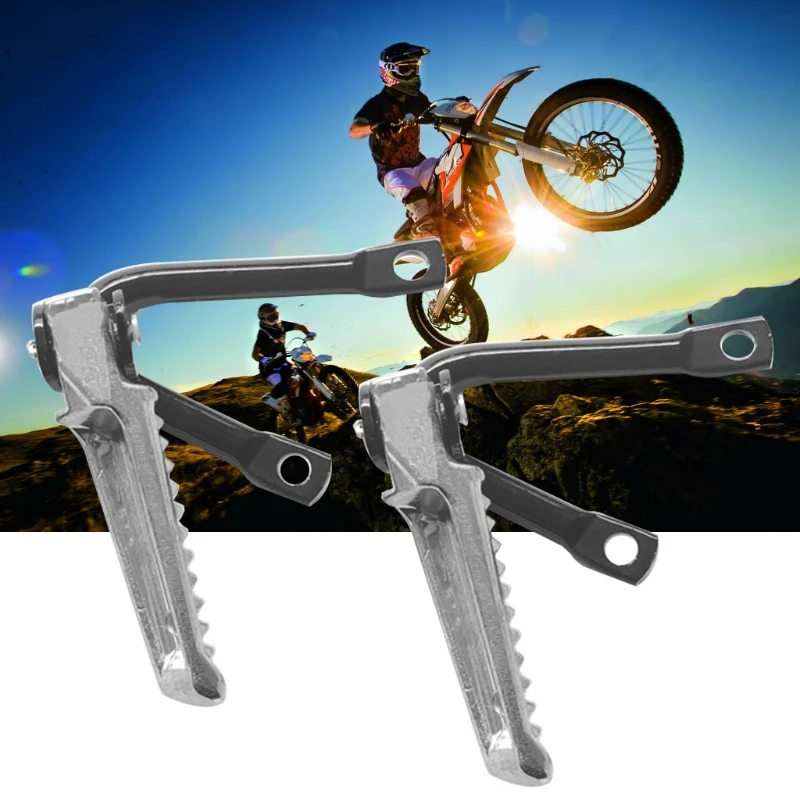 2Pcs Aluminum Alloy Foot Pegs for Motorcycle Motorbike Rear Footrests No... - $16.09