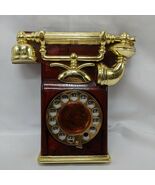 Vintage Rotary Telephone Index Notepad Notecards Brown Gold British Design  - $441.35 MXN