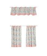 Pioneer Woman ~ MAZIE ~ Three (3) Piece Curtain Set ~ Tiers 30&quot; x 36&quot; &amp; ... - €43,12 EUR