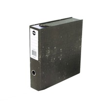 Marbig Lever Arch Box File 70mm (Black Mottled) - $36.60