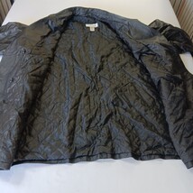 Veranesi RN#88842 Women's Black Lined Genuine Leather Buttons Jacket Size 28W image 13