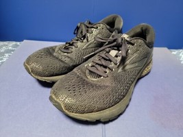 Brooks Ghost 11 Black Running Shoes Sneakers Women&#39;s Size 9.5 Used see pictures  - £23.47 GBP