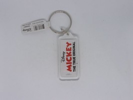 Disney Mickey Mouse True Original Logo Classic Standing Pose Keychain Souvenir - £12.99 GBP