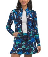 NWT TOMMY BAHAMA ROMANTIC BLOOMS Long Sleeve Full Zip Golf Jacket S M L XL - $1,237.37 MXN