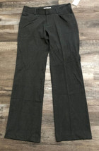 Michael Kors Womens Size 2 Gray Derby Straight Leg Dress Pants New $110 Tags - £24.86 GBP