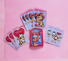 Vintage 1978 Jim Davis Garfield Valentine Trading Cards 10 No Envelopes - $19.79