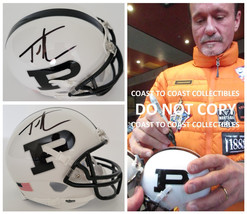 Tim McGraw Signed Permian Mini Helmet Proof COA Friday Night Lights Foot... - £260.37 GBP