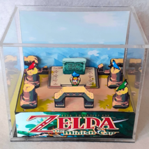 Zelda Minish Cap - 3D Cube Handmade Diorama - Video Games - Shadowbox - $69.19