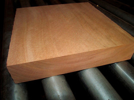 Kiln Dried Genuine Mahogany Platter Blanks Lumber Wood Turning 9" X 9" X 2" - $39.55