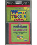 Tools for Teachers - School Fonts I - PC Software  - $6.33 CAD