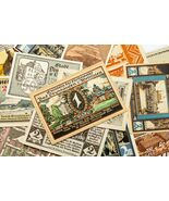 1920-1922 Germany Notgeld (Emergency Money) 25pc - Street Scenes &amp; Landm... - $1,924.84 MXN