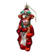 Mercury Glass Disney Tigger Ornament Blown Glass Christmas - $18.29