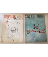 Soviet Life Magazine Lot of 2 Issues - 1968 Karl Marx, Atomic Fuel Etc. - £27.44 GBP