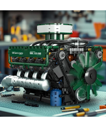 2250+ Pcs Visible V8 Internal Combustion Ohc Engine Motor Working Model ... - $148.45