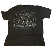 Vintage 1992 Heavenly Bodies Constellation Stars T-Shirt Black VTG USA Size XL - £25.65 GBP
