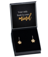 Adorn Your Ears, Uplift Your Spirit - Inspirational Earrings,  Sunflower  - £31.54 GBP