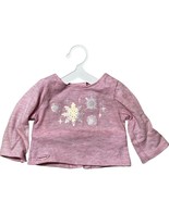 Soft as Snow American Girl 18&quot; Doll Clothing Pink Snow Pretty Top - £22.65 GBP