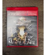 Mortal Kombat vs DC Universe (Sony PlayStation 3, 2008) PS3 - Complete CIB - $91.72 MXN