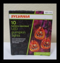 Sylvania 10 Battery Operated LED Pumpkin Lights 4.5 ft - $201.14 MXN