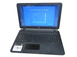 HP 15-f305dx 15.6&quot; HD Laptop AMD A6-520 4GB 500GB Win-10 w/ Adapter - $1,093.73 MXN