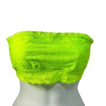 Victoria&#39;s Secret Bra Bandeau Lace Boned Green Size M New - £9.37 GBP