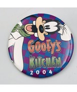 2004 Disneyland Hotel Goofy&#39;s Kitchen Souvenir Button Pin 3&quot; - £6.82 GBP