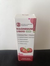 Magnesium Liquid Drops with Magnesium Glycinate Strawberry Flavor 1 NEW - £11.87 GBP