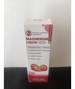 Magnesium Liquid Drops with Magnesium Glycinate Strawberry Flavor 1 NEW - £11.68 GBP